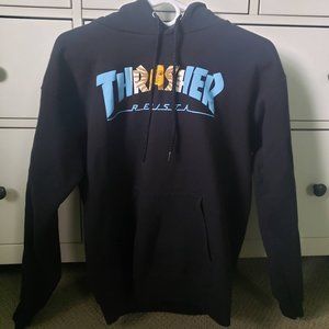 Thrasher Black Sun Logo Hoodie